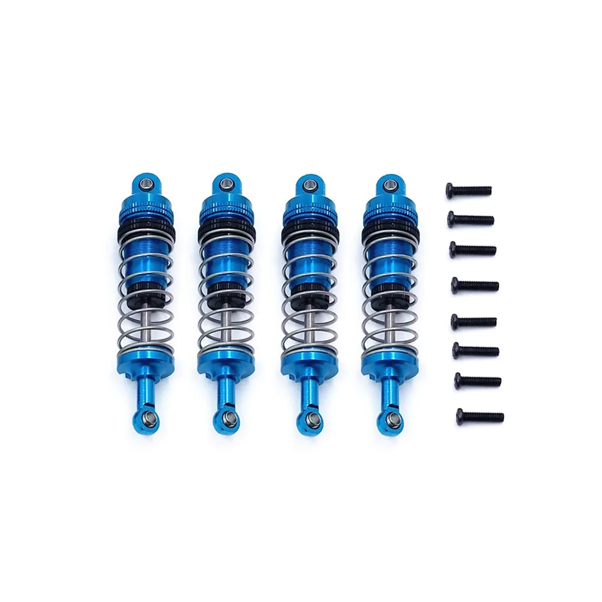 

Metal Oil Shock Absorber for Wltoys 144001 144002 144010 124007 124016 124017 124018 124019 RC Car Upgrade Parts, blue