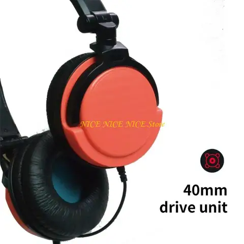 Универсальные проволочные наушники для консолей для ПК -задушивания в объемах управление мягкой подушкой