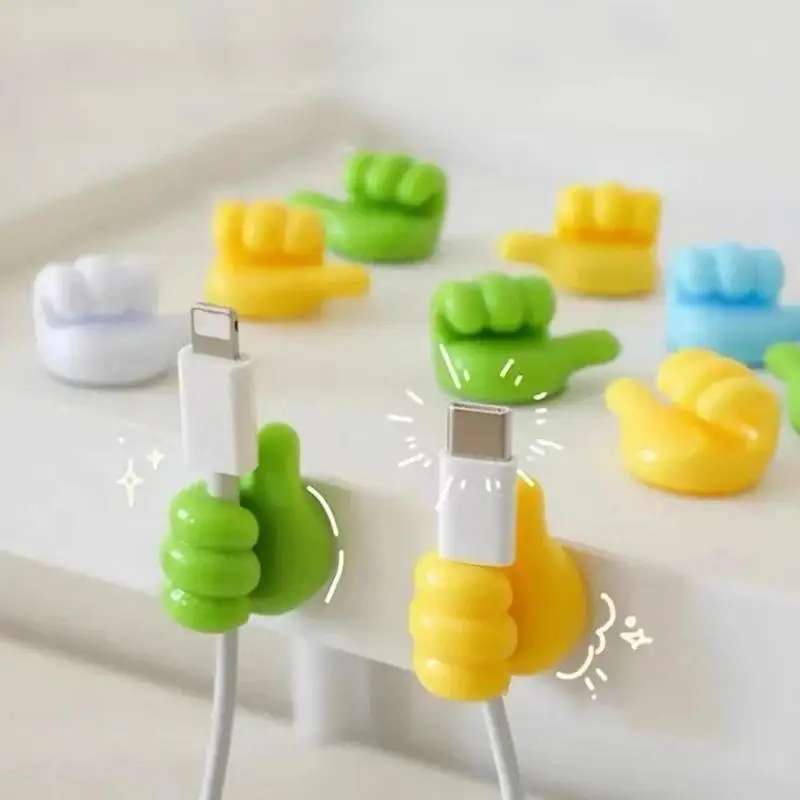 

Зажим для кабеля, органайзер, настенные крючки, силиконовый самоклеящийся держатель для шнура с большим пальцем, вешалка для проводов, хранение, офисный стол, автомобиль, кухня, ванная комната