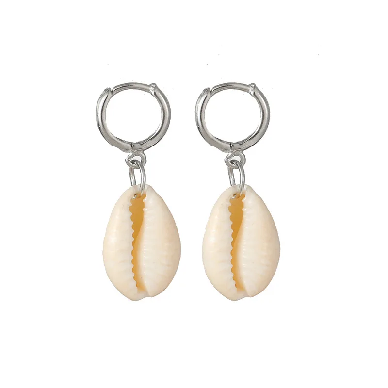 

European And American Natural Shell Fashion Jewelry Earrings Hoop Earrings Earrings For Women Hoops