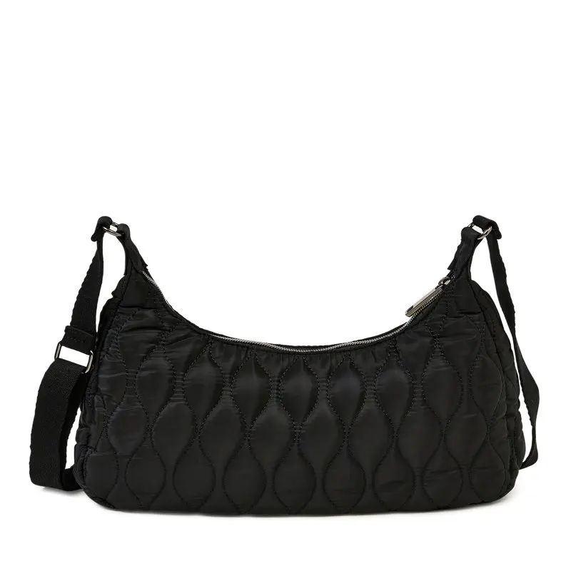 Women's Tina Mini Nylon Crossbody Black
