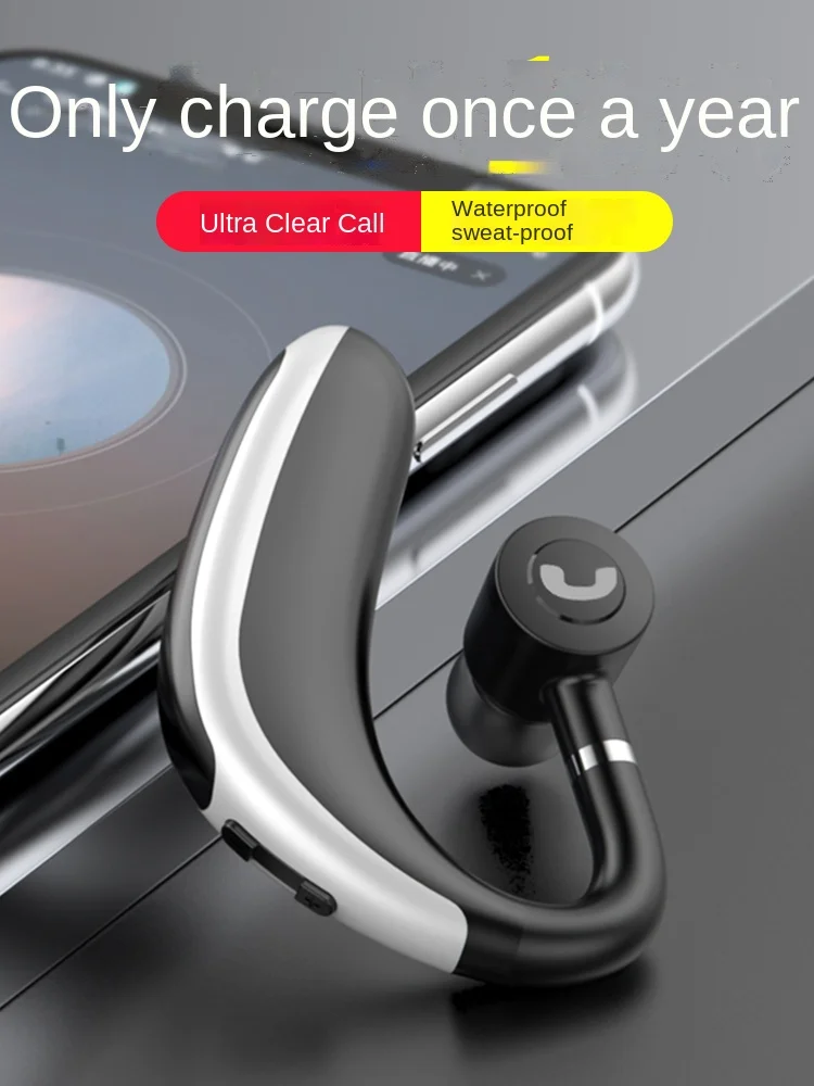 

Wireless Bluetooth headset ultra long life binaural sports in ear ear hanging driving special running is for Huawei Apple 2021
