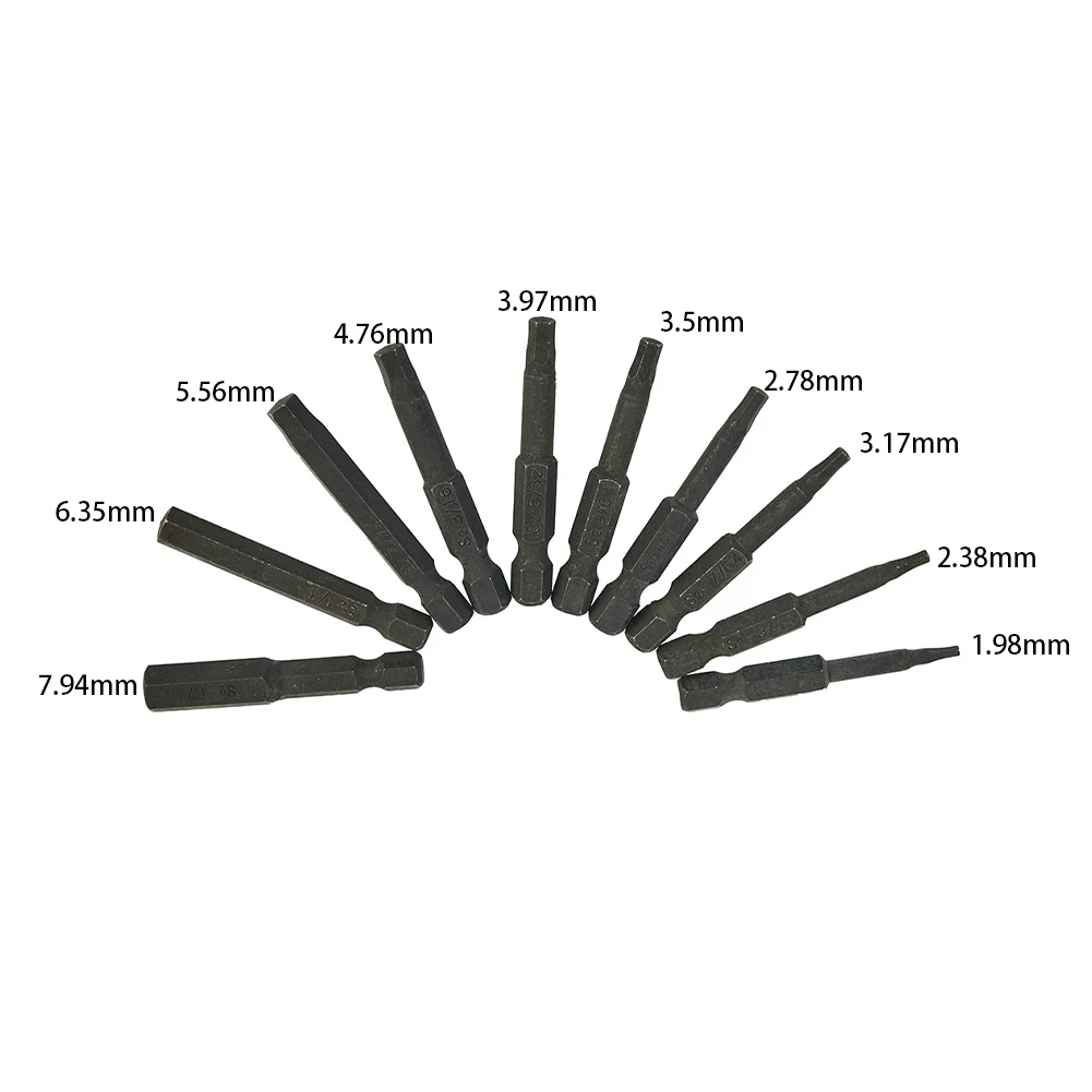 10 шт. сверла с шестигранной магнитной головкой 1 4-дюймовый набор отверток