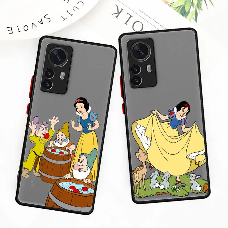 Чехлы для телефонов Xiaomi Mi Poco X4 Pro 14 M5 11 C40 11T Funda чехол X3 NFC 13 12 Роскошный Disney Snow White Dopey