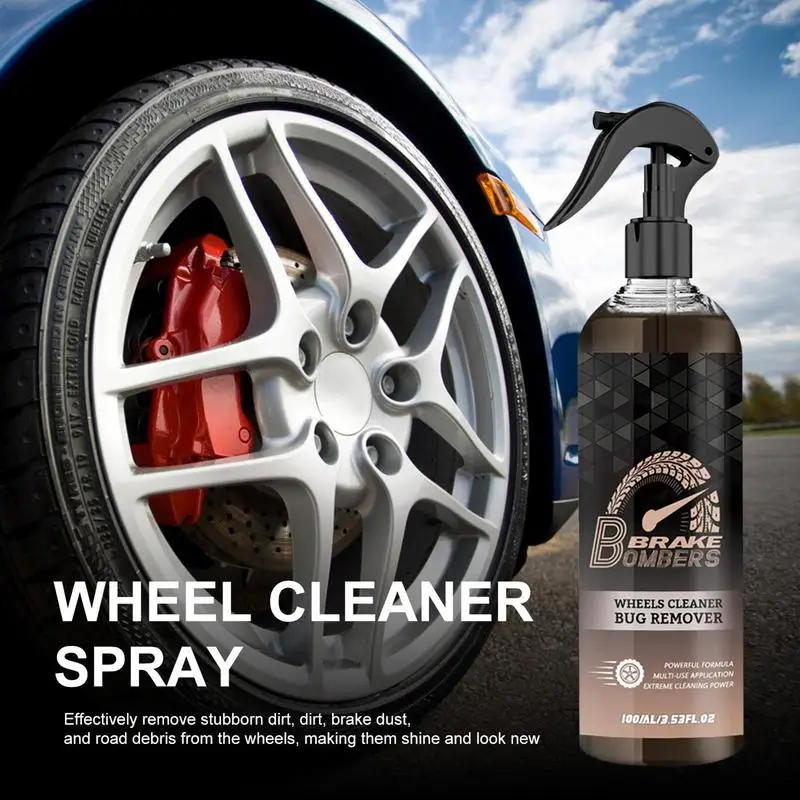 

Car Wheel Cleaning Spray Car Tyre Gloss Coating Spray Auto Tire Shine Refurbishing Agent Car Wheel Iron Dust Rim Rust Cleaner