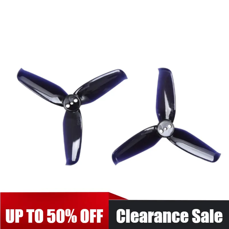 

4 пары/компл. GEMFAN Flash 2540 3 Лопасти пропеллера w/1,5 мм монтажное отверстие для радиоуправляемой модели