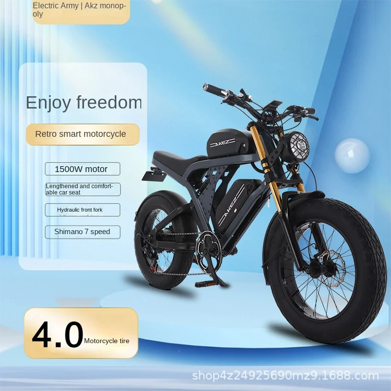 20 inch 48 v power hydraulic vintage motorcycle intelligent 