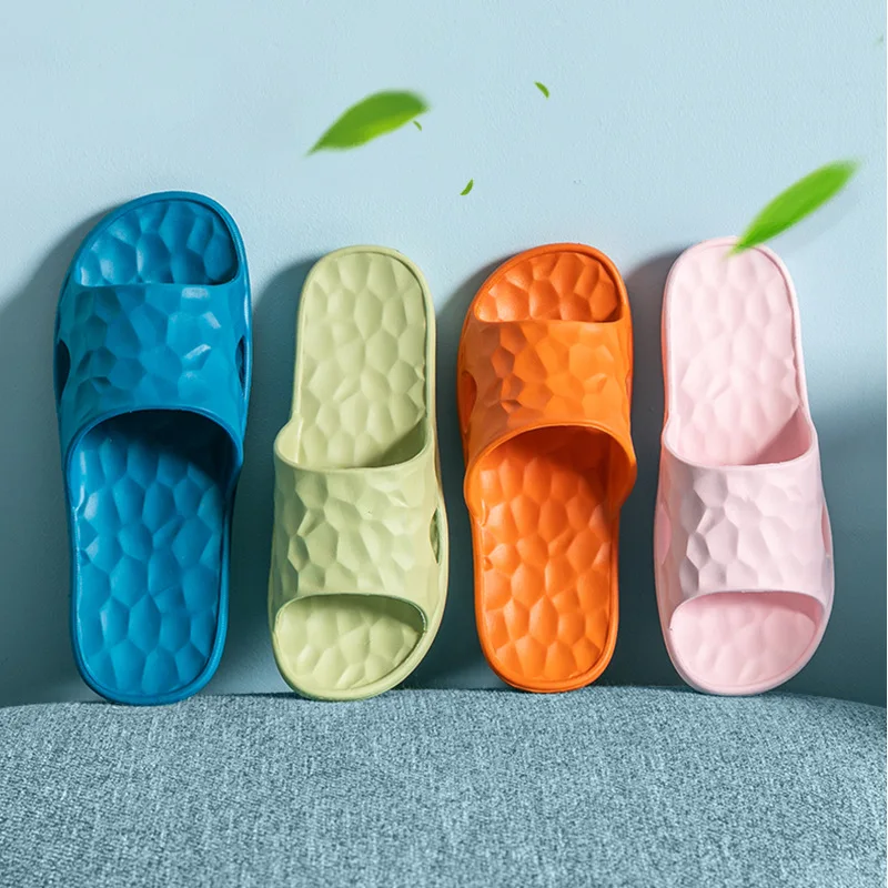 

Summer Beach Women Thick Platform Cloud Slippers Eva Soft Sole Slide Sandals Leisure Men Ladies Indoor Bathroom Anti-slip Shoes