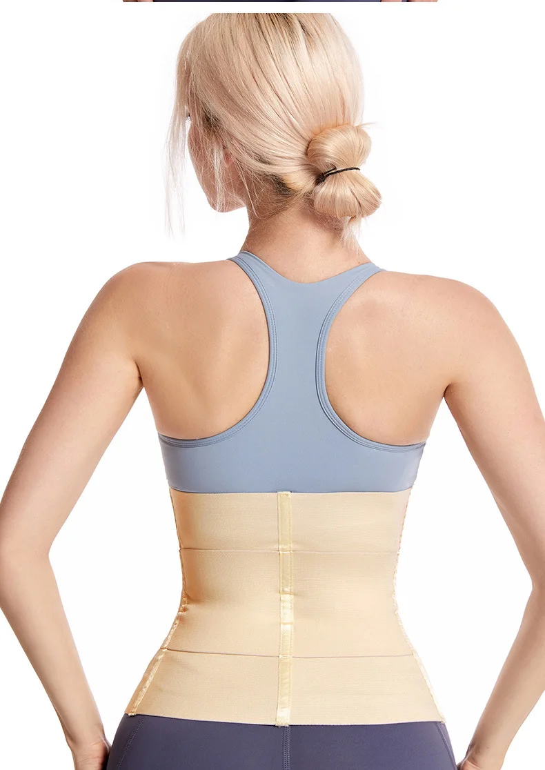Waist Trainer Belt for Women Waist Trimmer Weight Loss Workout Fitness Corset Back Support Belts Shapewear Cincher Body Shaper