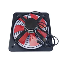 10 inch powerful industrial ventilation extractor metal axial exhaust commercial air blower fan stainless steel wall fans