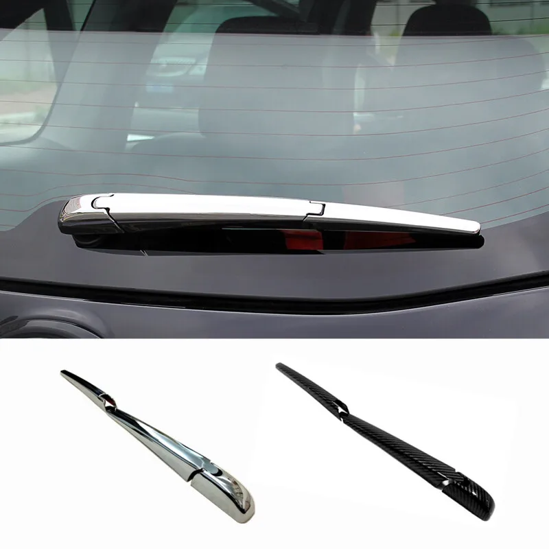 

ABS Plastic For Toyota Highlander Kluger 2014-15 16 2017 2018 2019 Accessories Car Rear Window Wiper Arm Blade Cover Trim 3 pcs