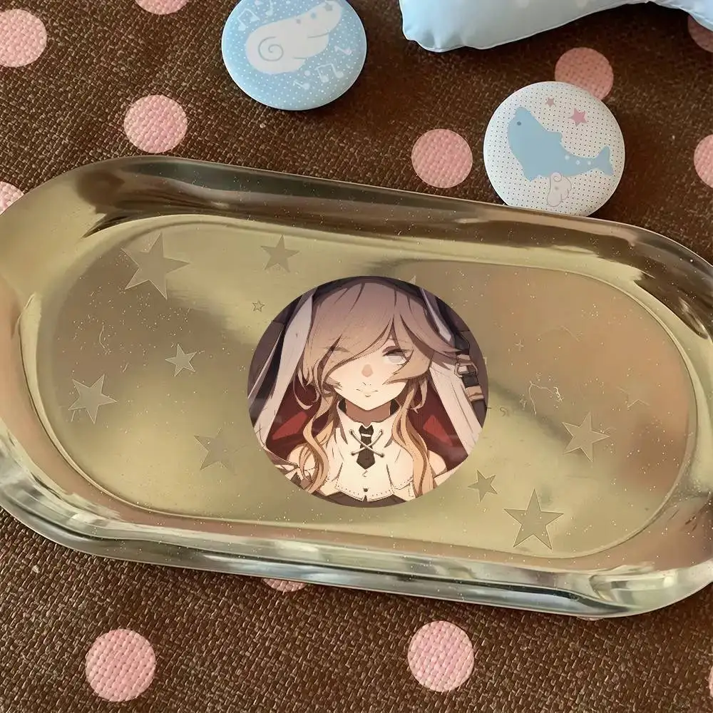 Значки-броши Viviana Anime A-arknights в мультяшном стиле для украшения рюкзаков, круглые эмалевые значки для аксессуаров (art.: 3920dac46a4aa) - 3920dac46a4aa