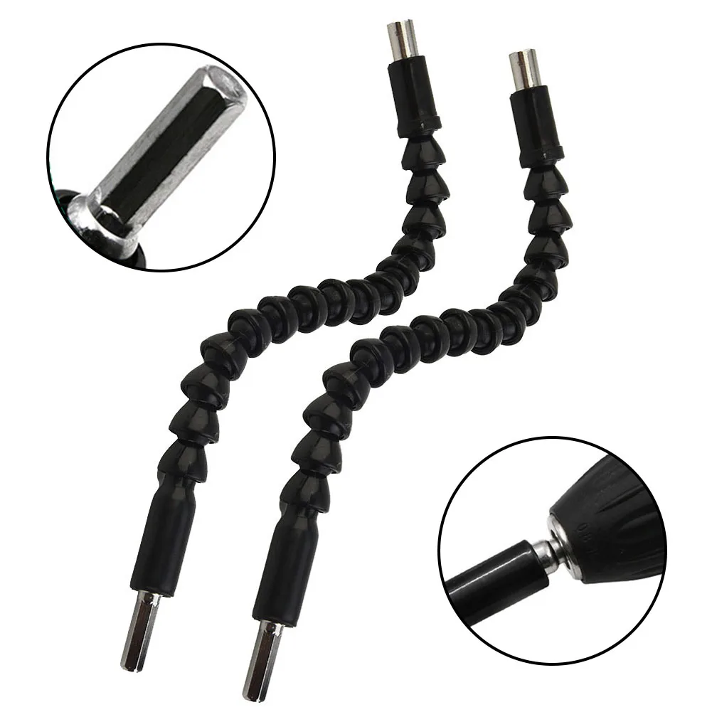 

Soft Shaft Flexible Shaft Pneumatic Screwdriver Black Extention Holder Flexible Shaft Plastic Avd Carbon Steel