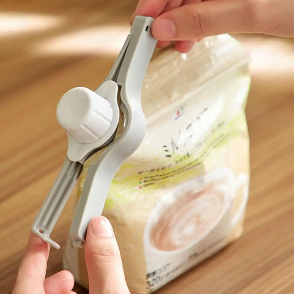 

Food Sealing Clips Moisture-Proof Fresh Snack Plastic Bag Sealing Sealer With Discharge Nozzle Reuseable Kitchen Storage Clip