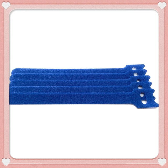 

Nylon Cable Ties 20CM Organizer Wire Winder Hook Loop Strap on Charging Cable Earphone Mouse Cord Office Management