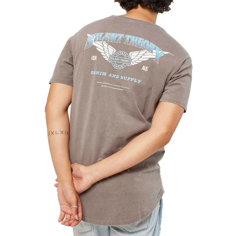 

Мужская длинная футболка с крыльями Трэвиса Хай-стрит