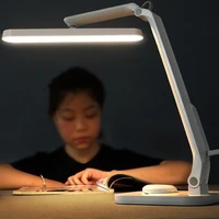 usb charging plug in dimming folding table lamp with remote control rotatable and timing led student eye protection desk light