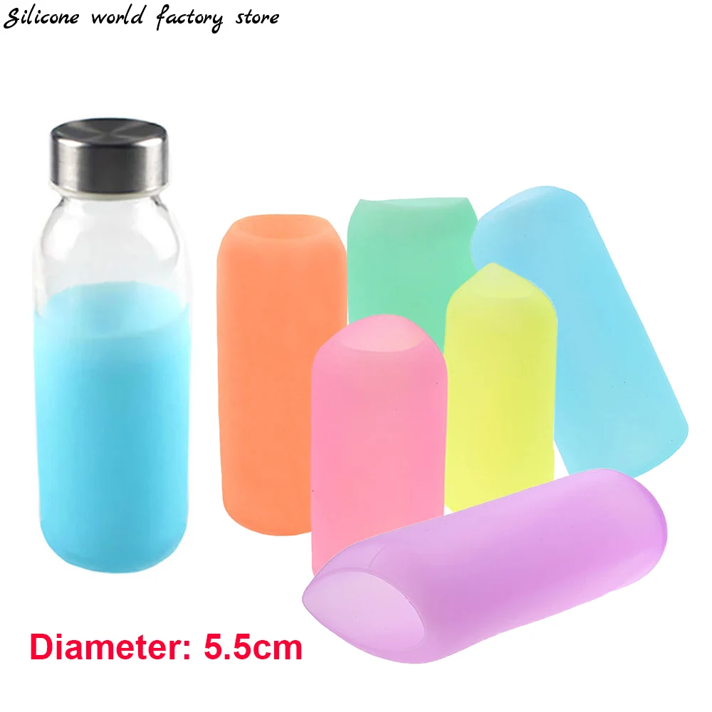 

Силиконовая крышка для бутылки с водой, 5,5 см, износостойкая Универсальная крышка для бутылки с водой