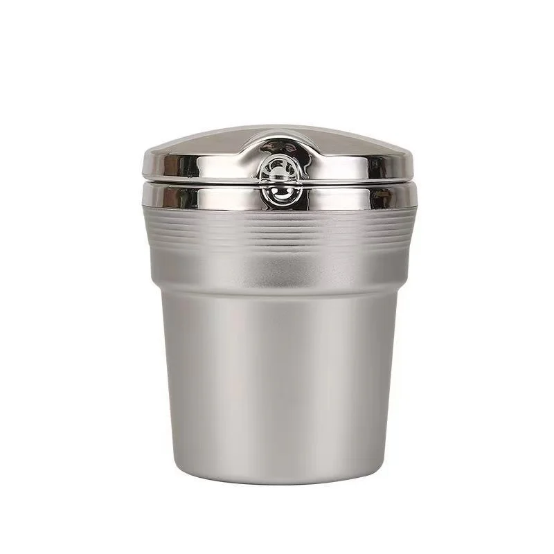 Автомобильная пепельница со светильник кой роскошный автомобильный бездымный