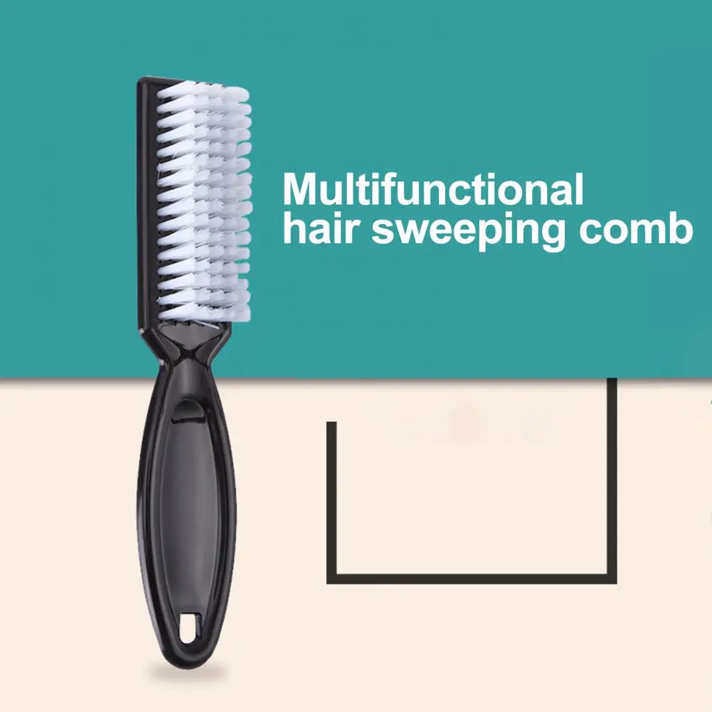 

Hair Brush Useful Safe Soft Bristles Broken Hair Finishing Brush for Men Cleaning Brush Shredded Hair Brush