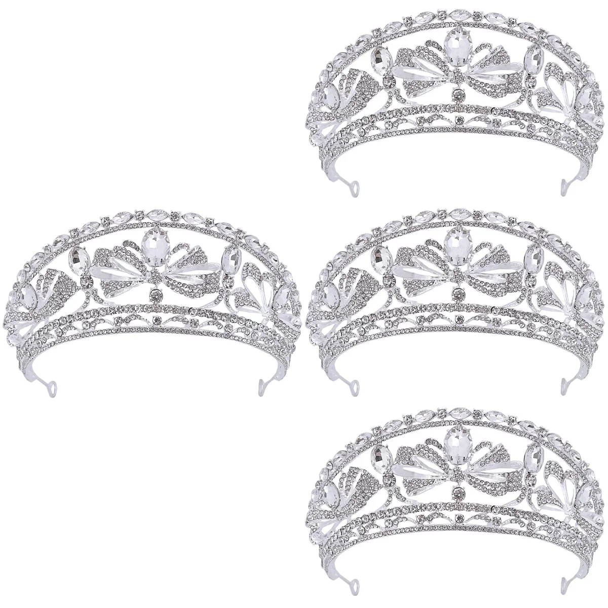 

Тиара стразы 4 шт., высококачественные свадебные стразы, свадебная тиара для вечерние ринки