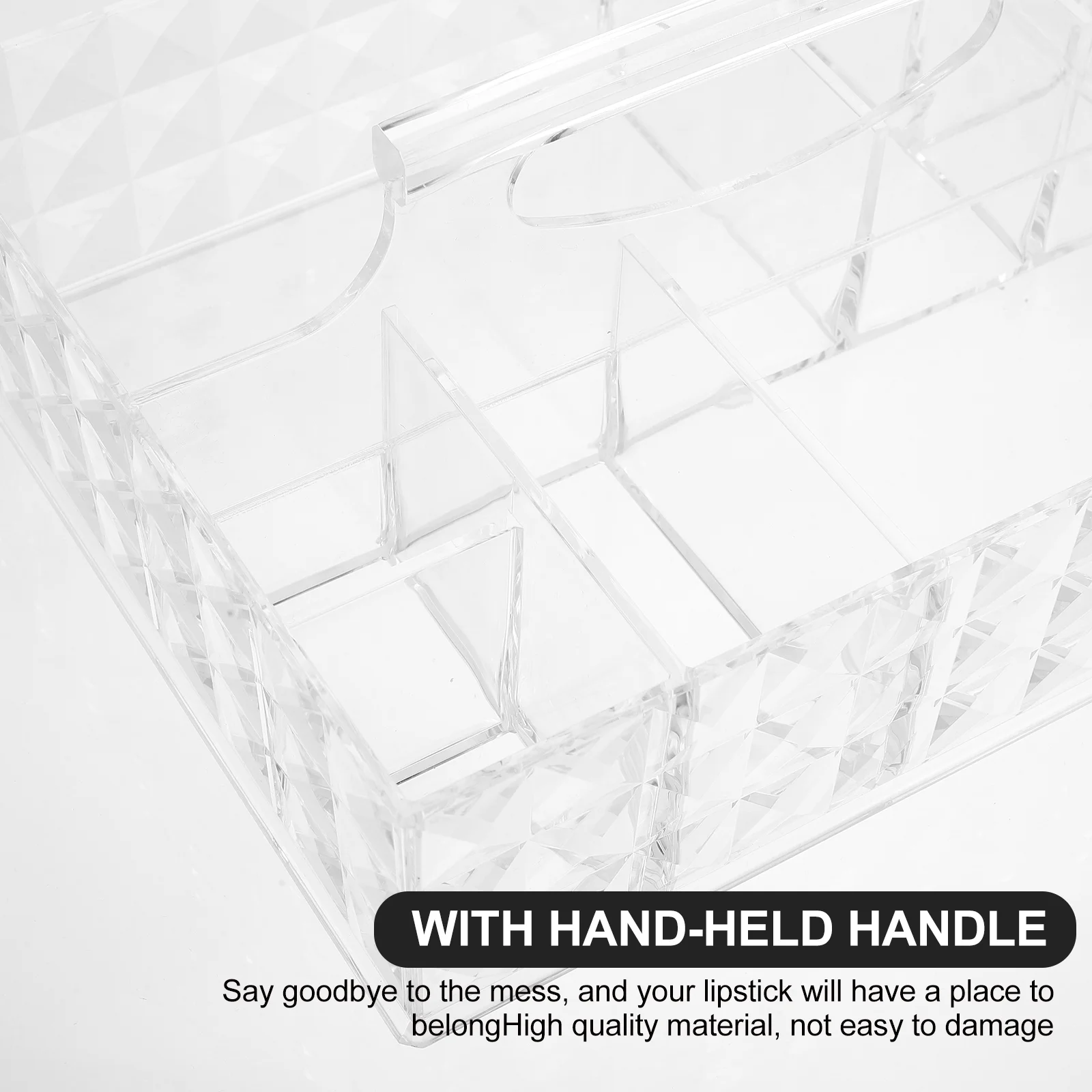 Ящик для хранения домашний чехол органайзер макияжа держатель настольный