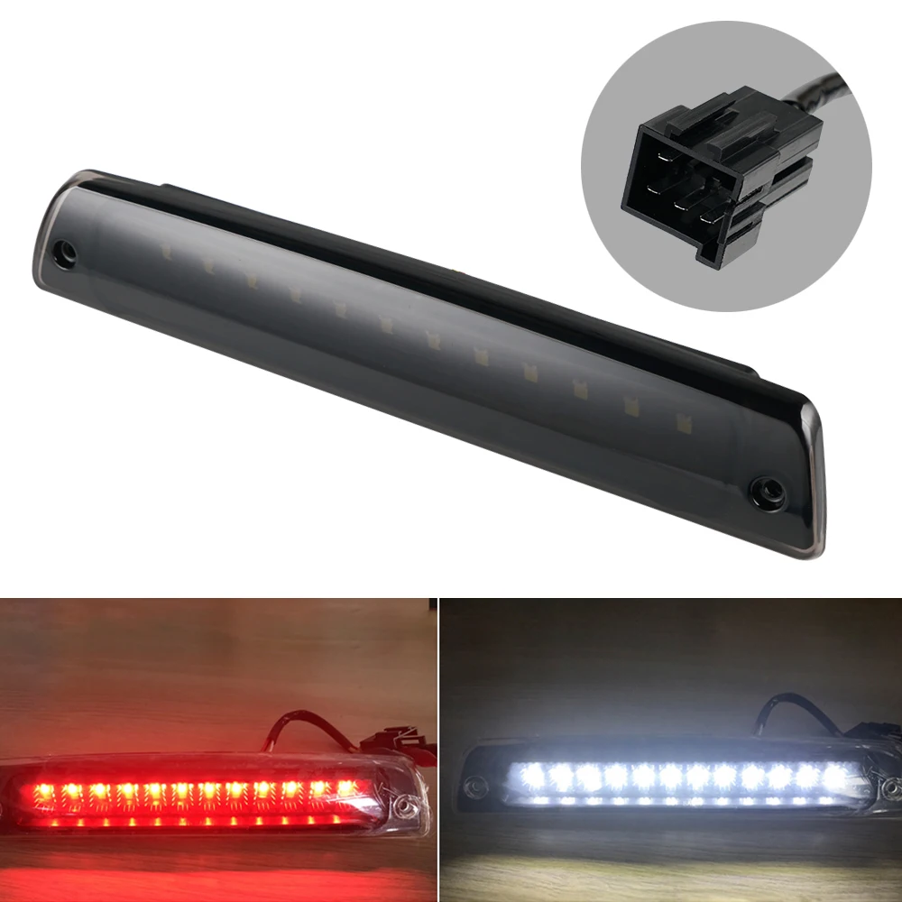 

1pc Auto High Mount 3rd Brake Light For Dodge Ram 1500 2500 3500 1994-2001 LED Rear Parking Warning Signal Lamp #55077263AA