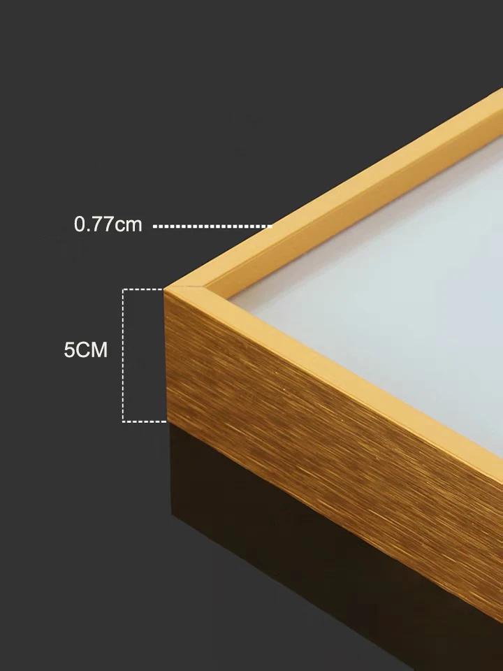 Металлическая рамка для фотографий классический алюминиевый постер Настенный