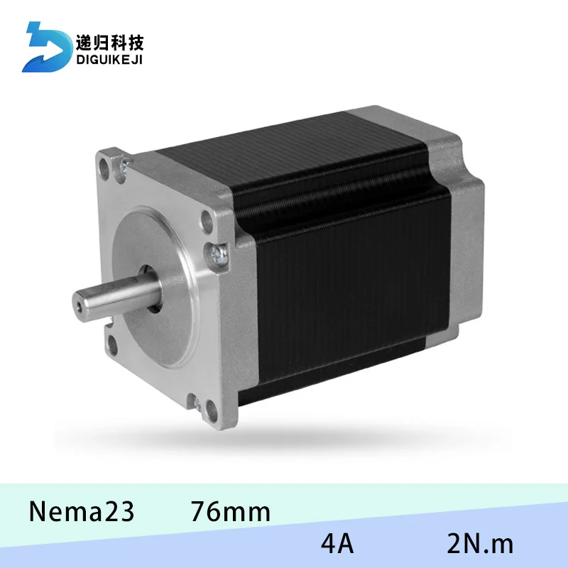 

Шаговый электродвигатель NEMA23, 57 мм, 2-фазный 1,35 нм, 3 А, 4-жильный кабель для 3D-принтера, гравировально-фрезерного станка с ЧПУ