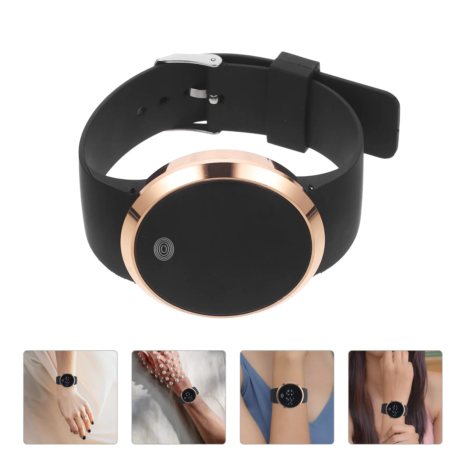 Мужские и женские браслеты из светодиодного сплава электронные часы модные