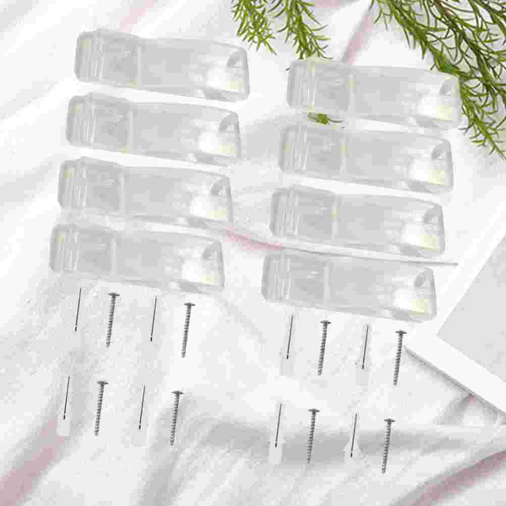 

2 Set Transparent Window Shades Safety Hook Blind Clip Kids Clips Child