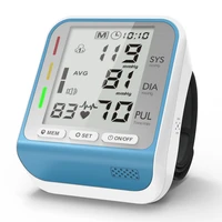 blood pressure meter with tri color blood pressure status indicator fully automatic smart wrist electronic sphygmomanometer sphy
