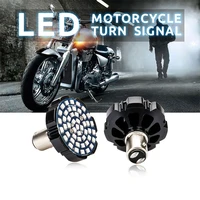 1pcs turn signals motorcycle flasher motorcycle led drl motorbike 2835 led indicator daytime running light flowing brake strobe