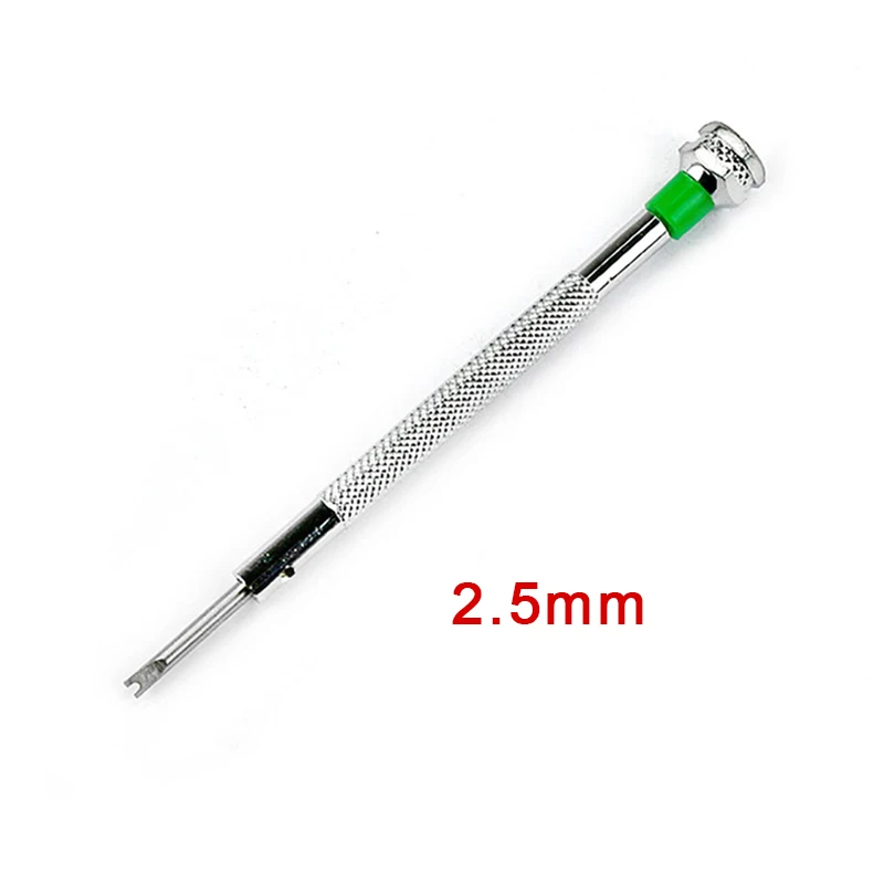 

H отвертка для Hublot с пряжкой ремешка для часов U-образная отвертка металлический специальный инструмент для ремонта 2,5x1,5 мм/2,0x1,0 мм 1 шт.