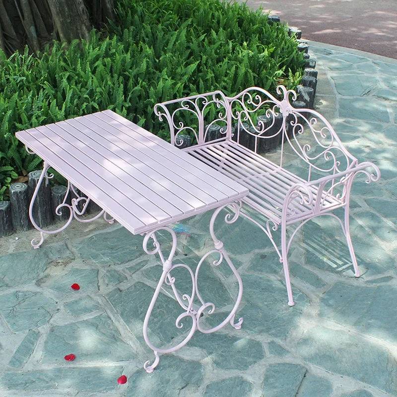 Уличная мебель для отдыха в европейском стиле железа двора сада крытого балкона