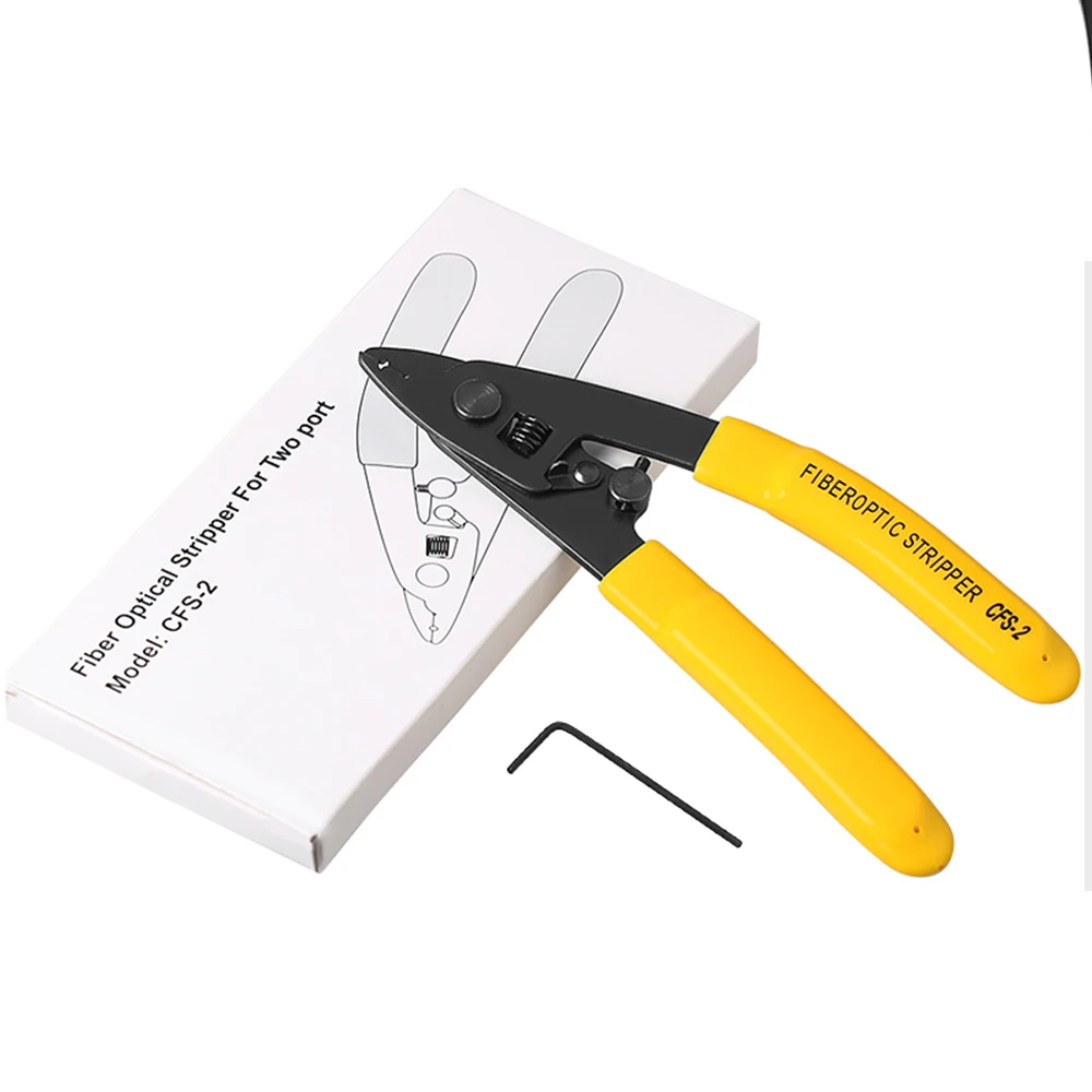CFS-2 double-mouthed pliers peeling pliers CFS2 coating stripper fiber cutting knife cold splicing tool