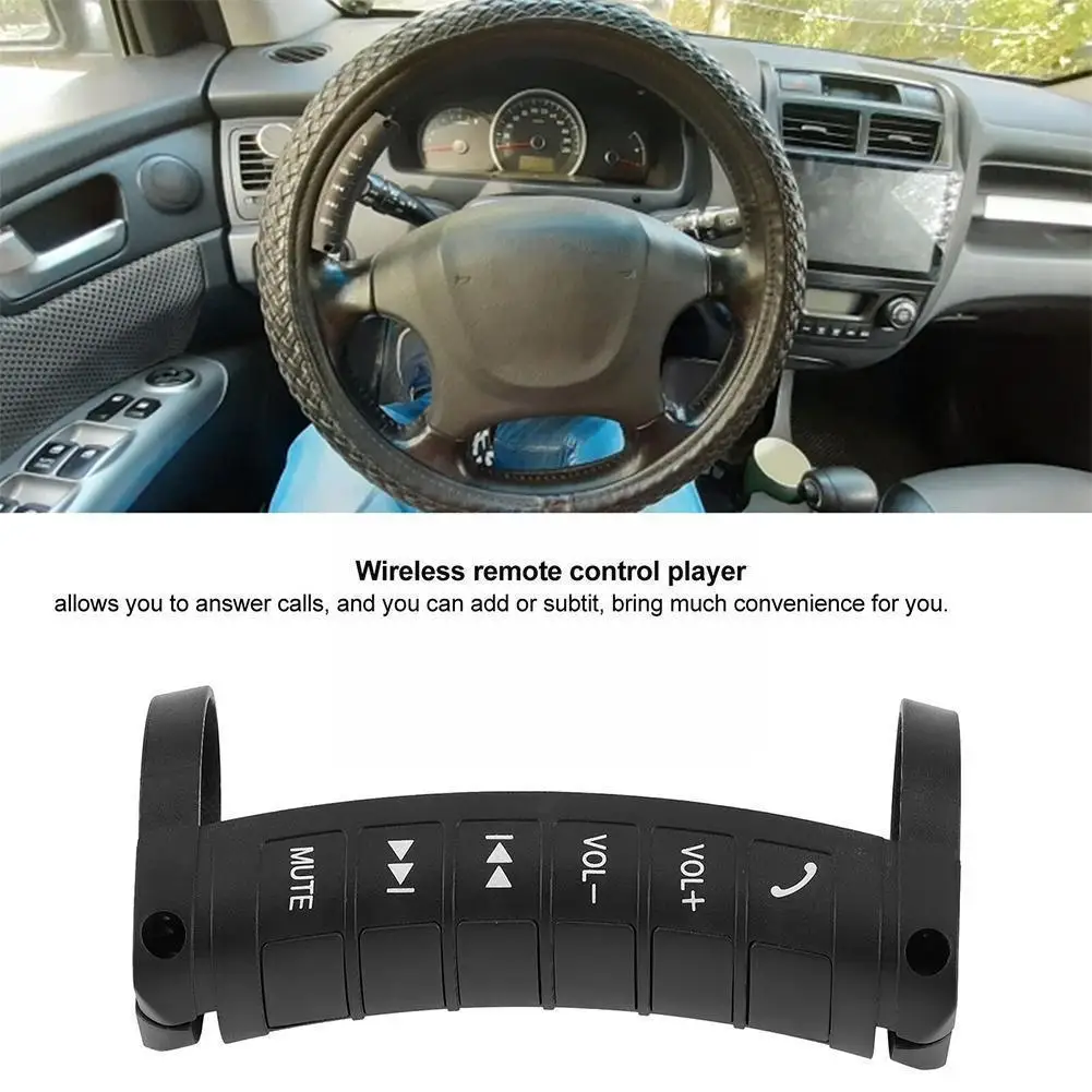 

Universal Multi-function Wireless Steering Wheel Controller Button For Car Radio Dvd Navigation Multimedia Stereo 10 Keys N6s4