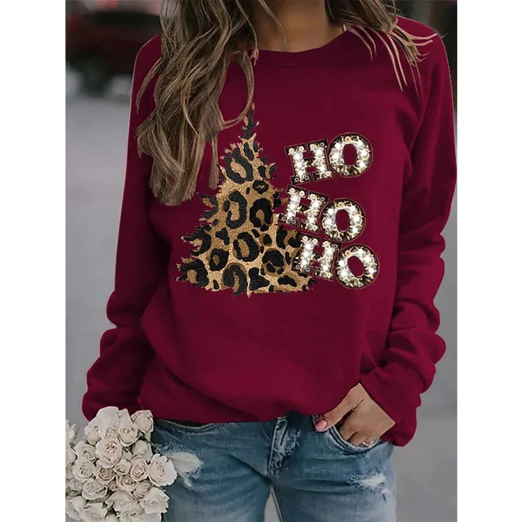 

2022 [New In] Women's Long Sleeves 3d Print T Shirt Round Neck Basic Vintage Tops Abstract Painting