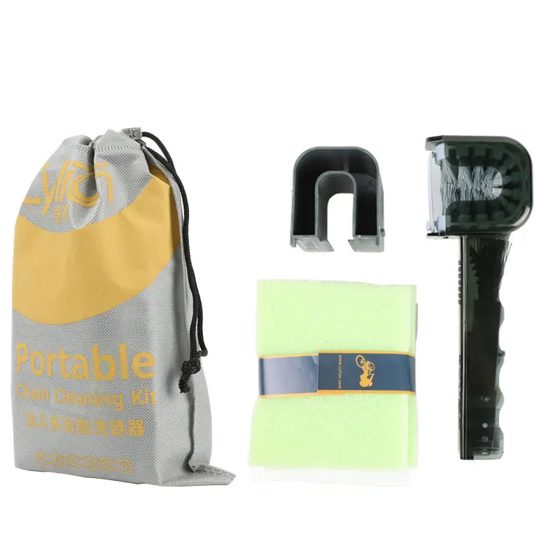 

Bike Chain Cleaner Mountain Bike Wash Tool Set Plastic Brush Scrubber Cycling Clean Kit Outdoor Scrubber Tool for Road MTB