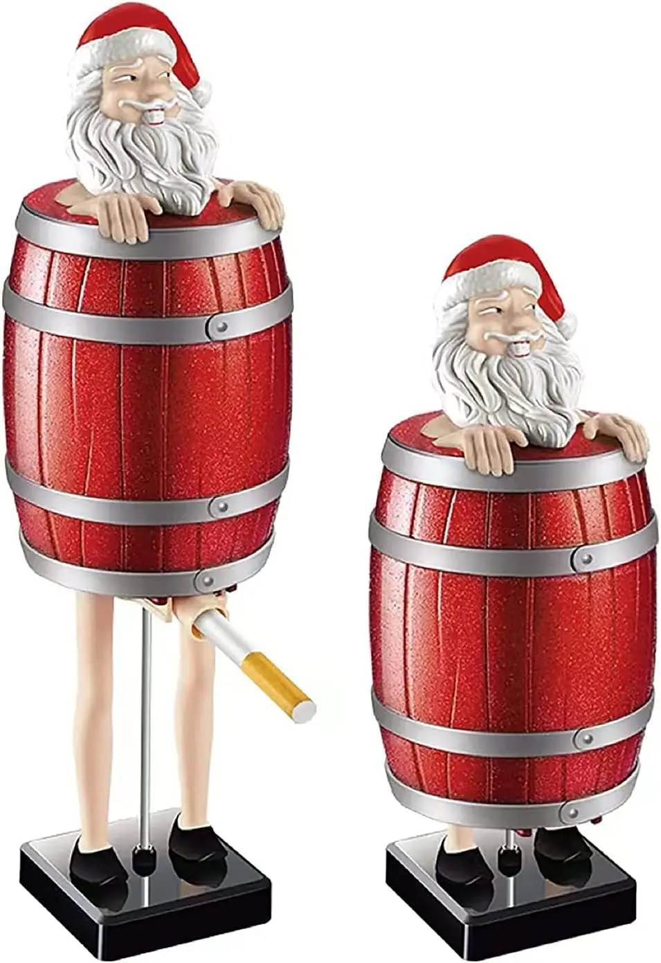 

Креативный Забавный чехол для хранения сигарет, чехол с Санта-Клаусом, странным дядюшкой, держатель для сигарет с автоматическим выбросом, ...