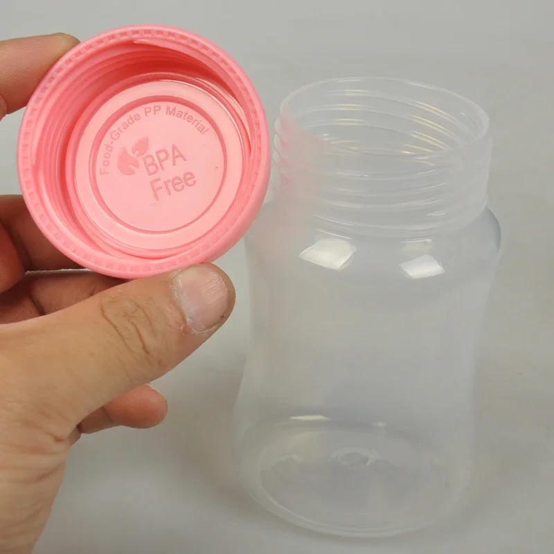 Бутылка для хранения грудного молока с широким горловиной 180 мл