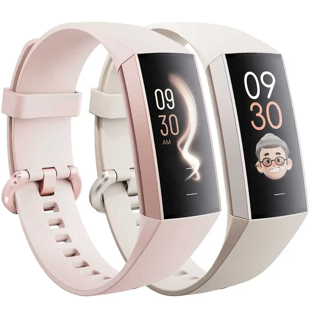 

2023 AMOLED Display Men Women Smart Band Bracelet Fitness Tracker with Blood Pressure Oxygen Sleep Pedometer Calories Monitoring