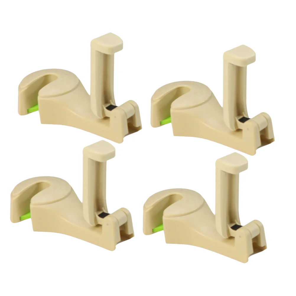 

4 Pcs Car Seats Headrest Hooks Hooks Car Car Seat Back Hangers Carseat Seat Back Organizer Holder Vehicle Back Seat Hanger
