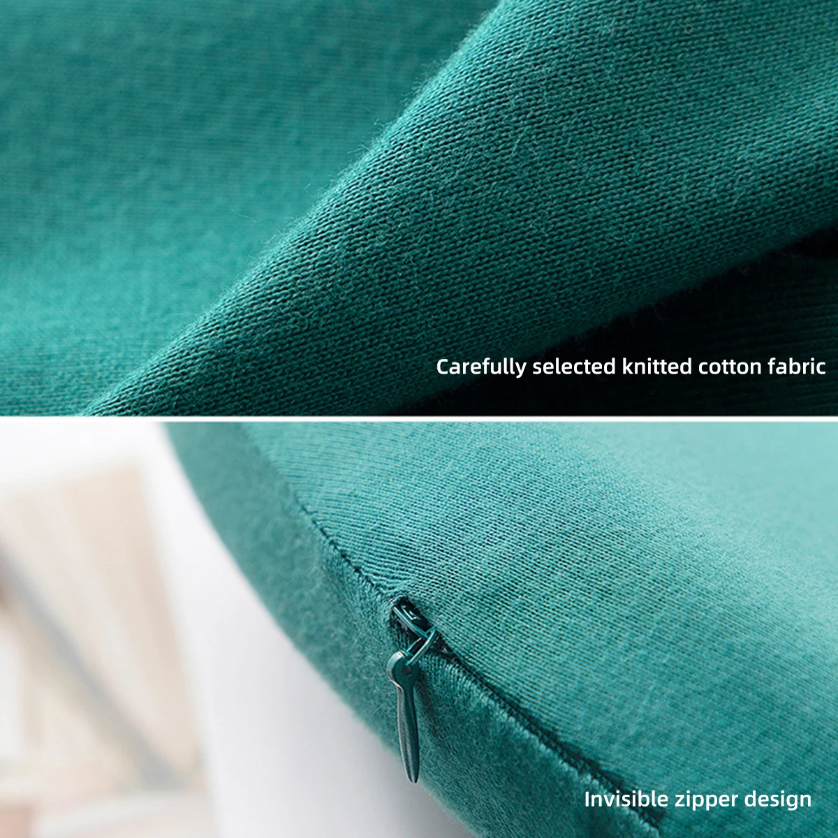 Мягкая подушка для стула с низким отскоком регулируемая круглая моющаяся