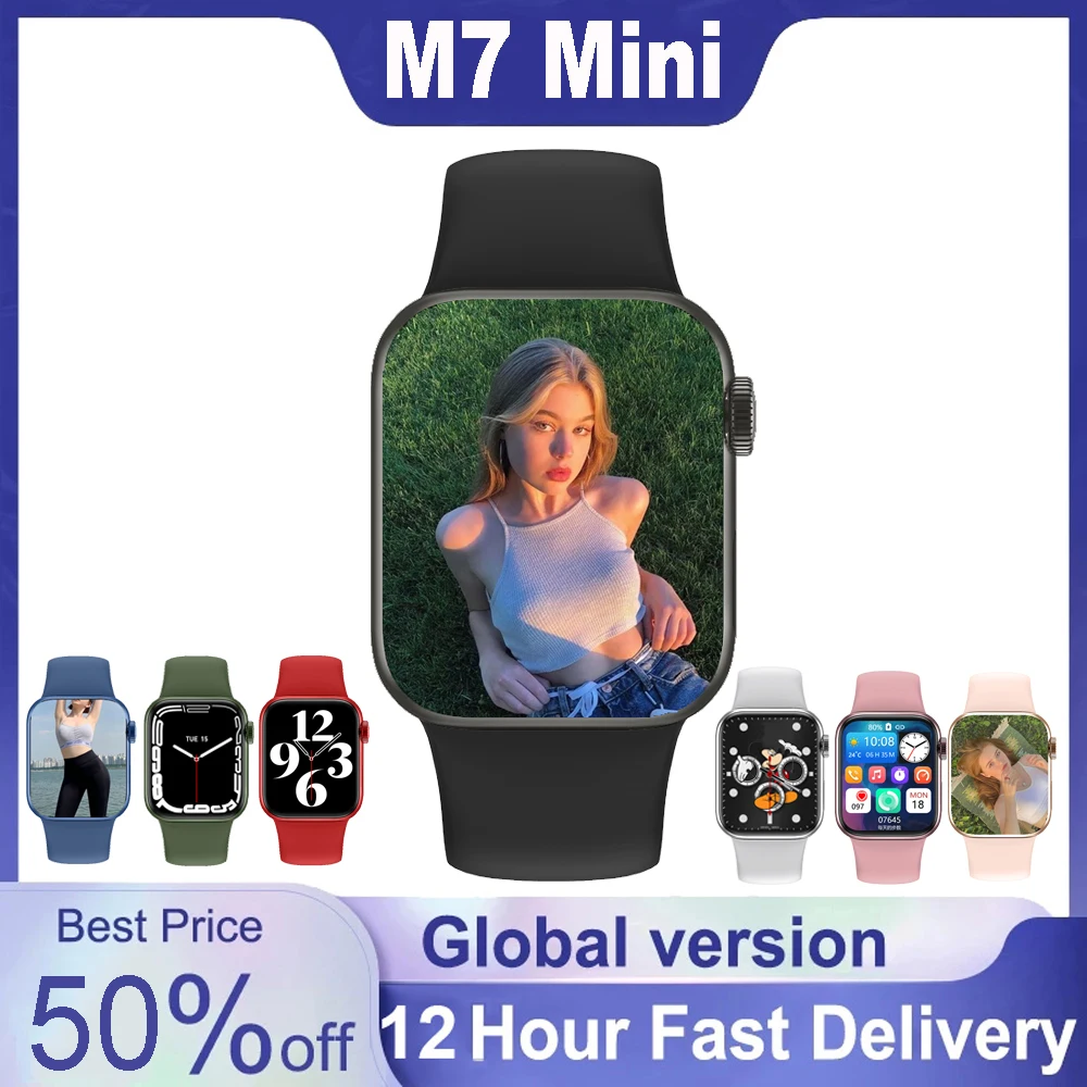 Смарт-часы серии 7 M7 Mini 41 мм Bluetooth пульсометр монитор сна |
