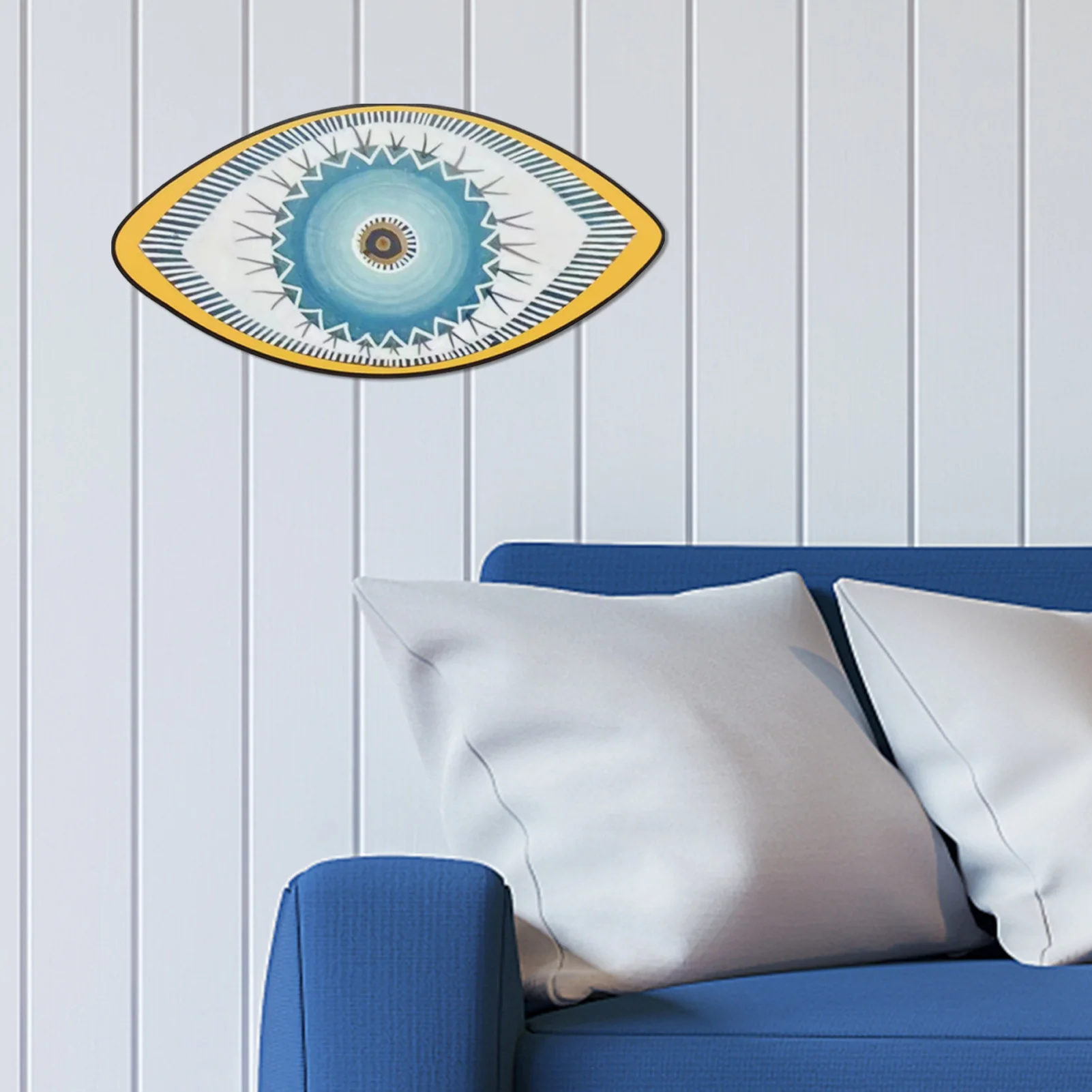 Акриловые Синие настенные Подвески с изображением злых глаз искусств домашний