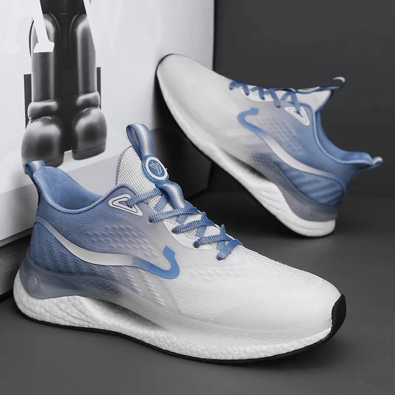 

Дышащие кроссовки для мужчин и женщин, сетчатые универсальные, для бега, попкорна, повседневная спортивная обувь для пар, лето