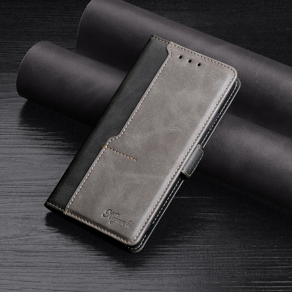 

Magnetic Leather Flip Phone Case For Tecno Pova 4 Neo 2 3 4 Pro Pop 6 7 Pro Camon 19 Pro 18 18P Neo with Card Slots Buckle Case