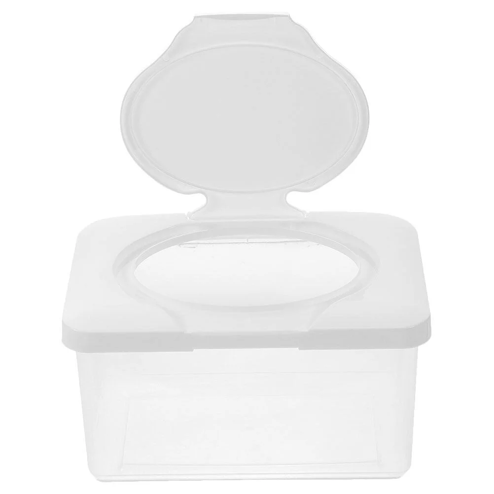 

Rag Rack Wipe Containers Refillable Holder Bathroom Baby Case Wipes Dispenser Empty