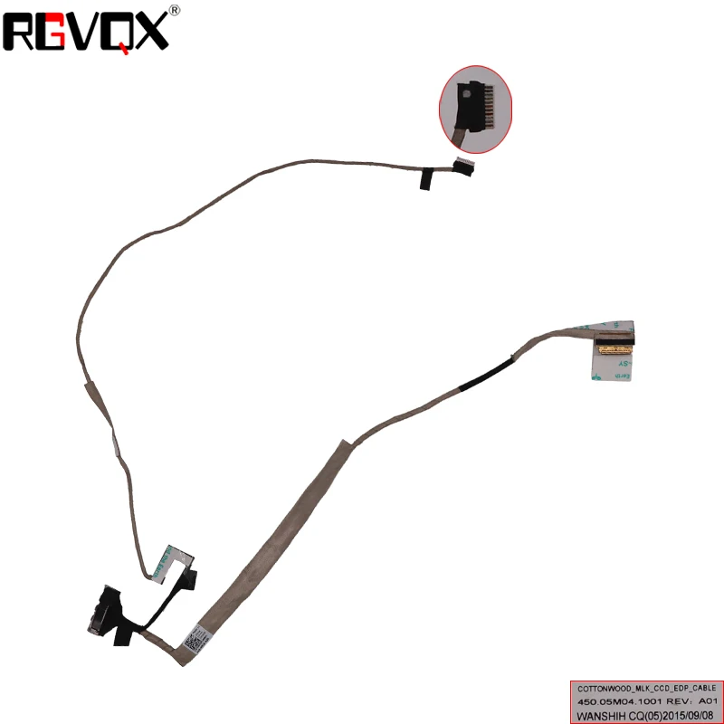 

New LCD LED Video Flex Cable For Dell Inspiron 13-7353 7352 7359 PN 450.05M04.0001 CN-035XDP Notebook LCD LVDS Cable